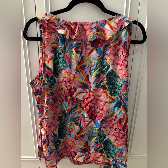 Violet & Claire Pineapple wrap tank - Picture 5 of 5